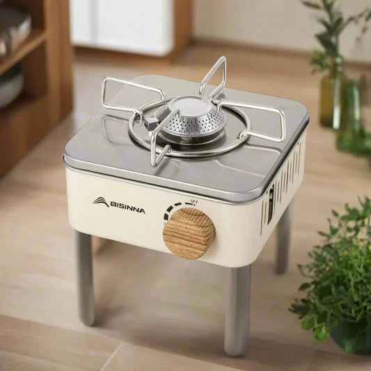 Cuisinière - MiniGasPortable™ - Blanc - Nature en Camping