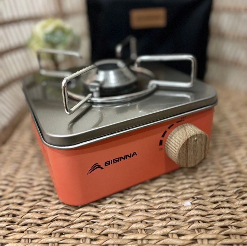 Cuisinière - MiniGasPortable™ - Orange - Nature en Camping
