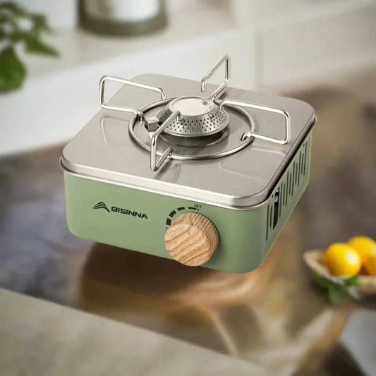 Cuisinière - MiniGasPortable™ - Vert - Nature en Camping