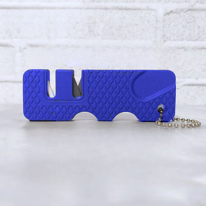 Aiguiseur de Couteaux - MiniOutdoorsKnifeSharpener™ - Bleu - Nature en Camping