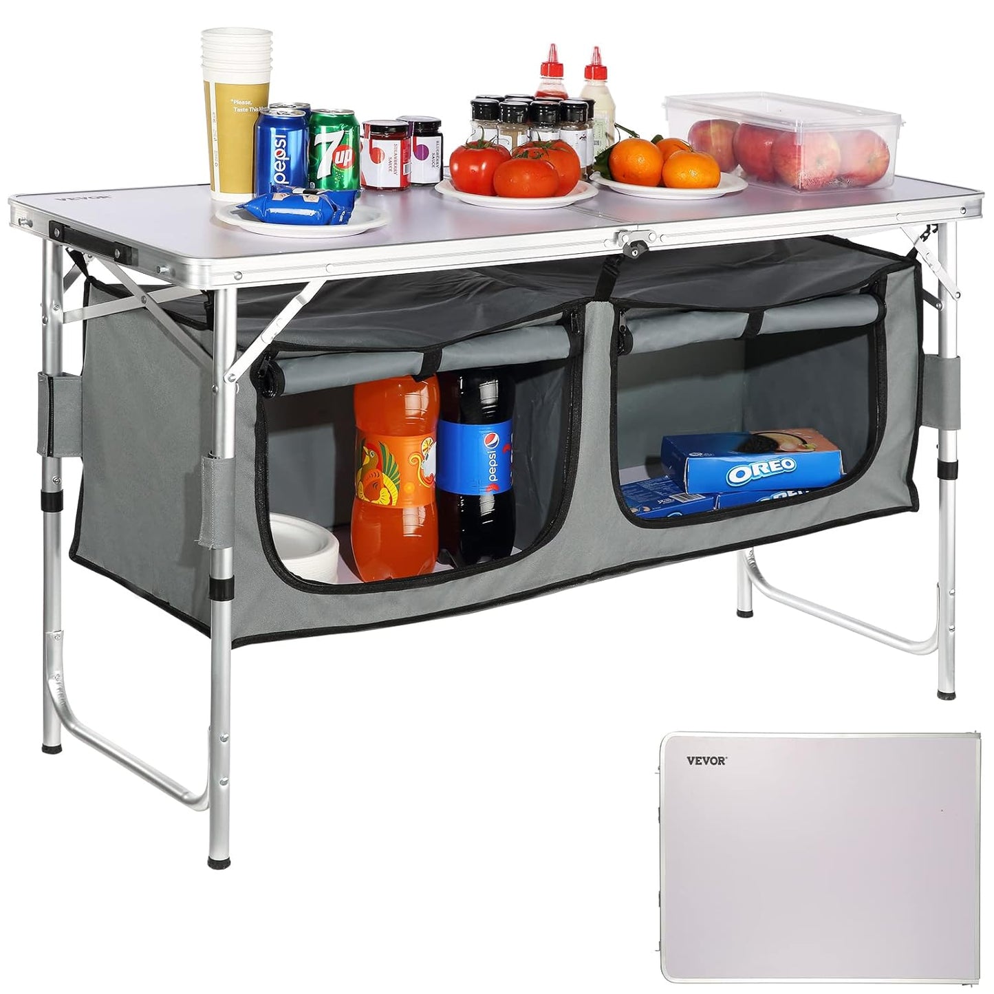 Cuisine Camping - EasyCookStation™ - Argent - Nature en Camping