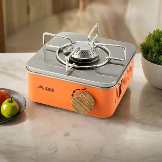Cuisinière - MiniGasPortable™ - Orange - Nature en Camping