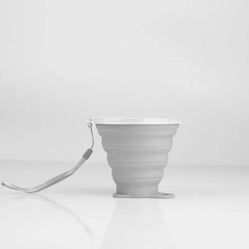Gobelet Pliable - FlexSip™ - Gris - Nature en Camping